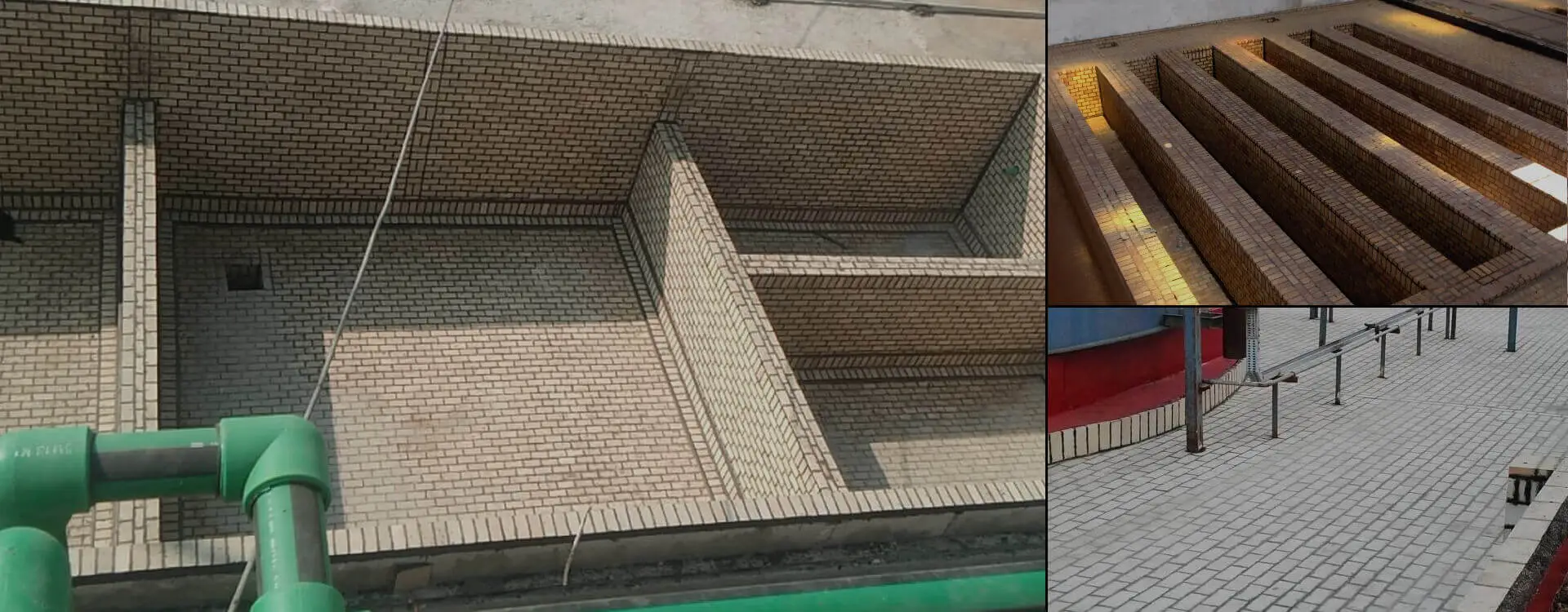 Acid Resistant Brick Lining in Storage Tank